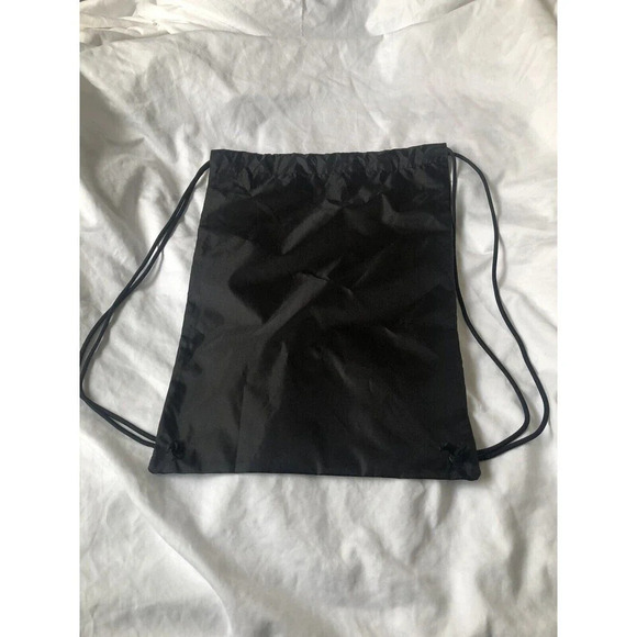 Balenciaga Black Nylon Logo Drawstring Dust Bag/Backpack